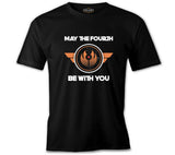 May the Fourth with Universe Symbol Black Men's Tshirt
