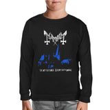 Mayhem - De Mysteriis Dom Sathanas Black Kids Sweatshirt