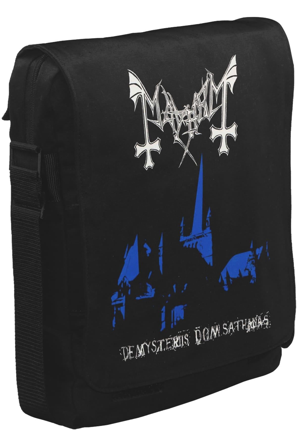 Mayhem - De Mysteriis Dom Sathanas Unisex Siyah Postacı Çanta