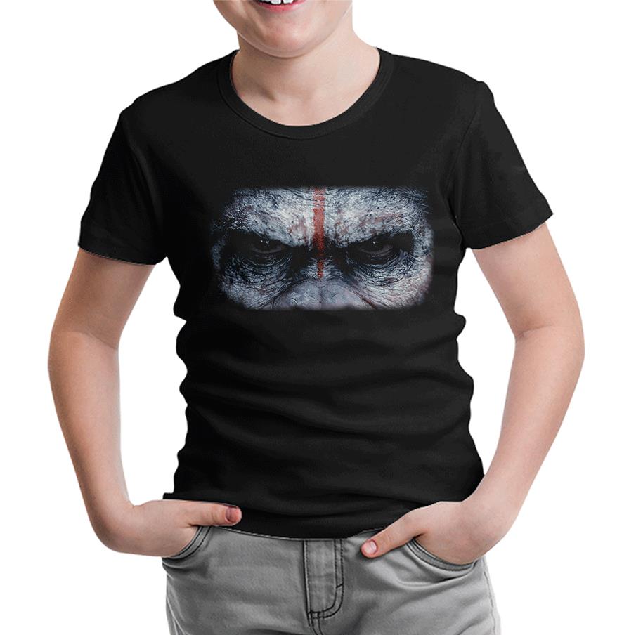 Maymunlar Gezegeni Siyah Çocuk Tshirt