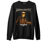 Megadeth - Crush World Tour 2024 Black Men's Thick Sweatshirt 