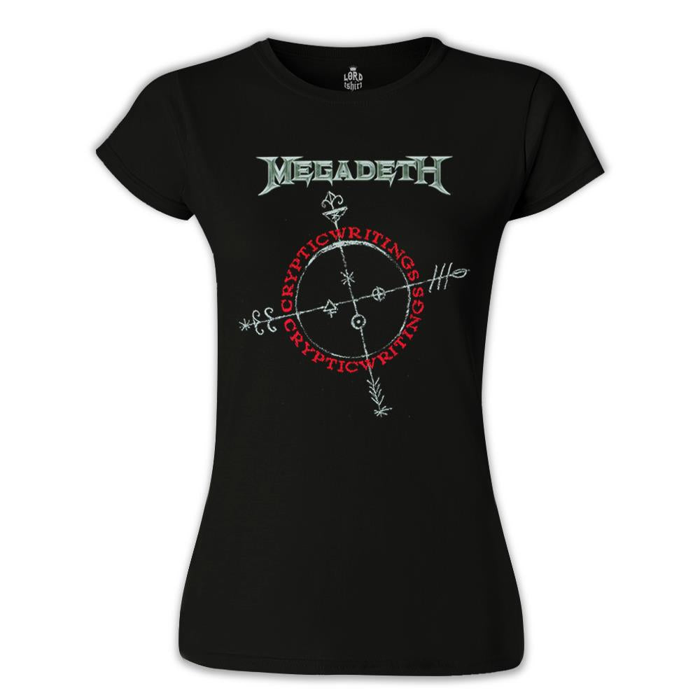 Megadeth - Cryptic Writings Black Women's Tshirt