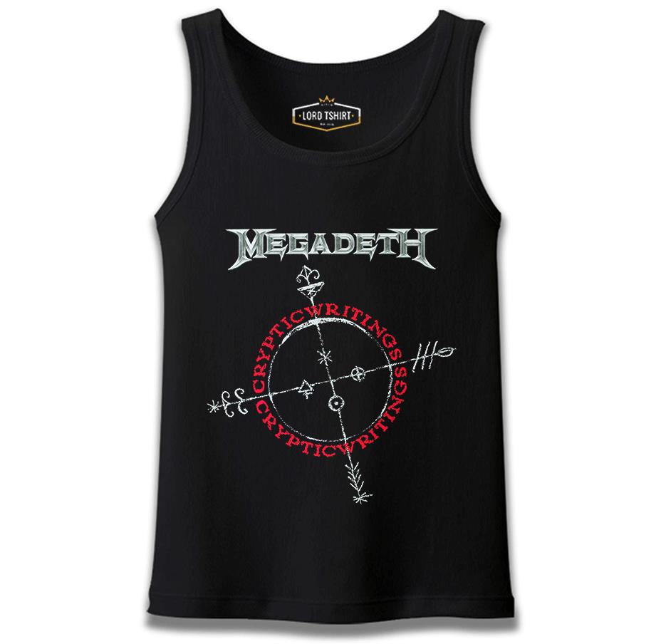 Megadeth - Cryptic Writings Black Male Athlete