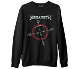 Megadeth - Cryptic Writings  Siyah Erkek Kalın Sweatshirt