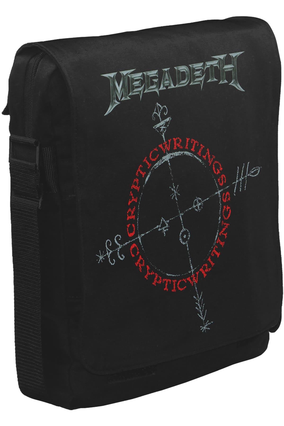 Megadeth - Cryptic Writings Unisex Siyah Postacı Çanta