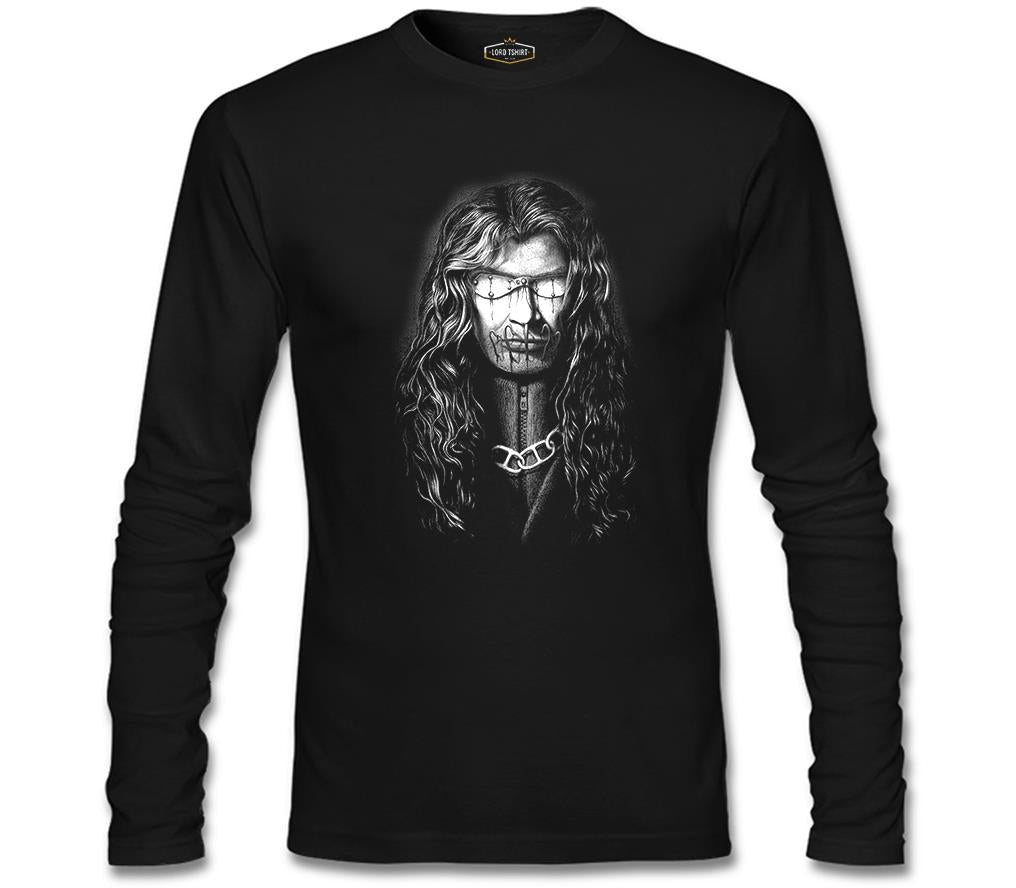 Megadeth - Dave Mustaine Siyah Erkek Sweatshirt