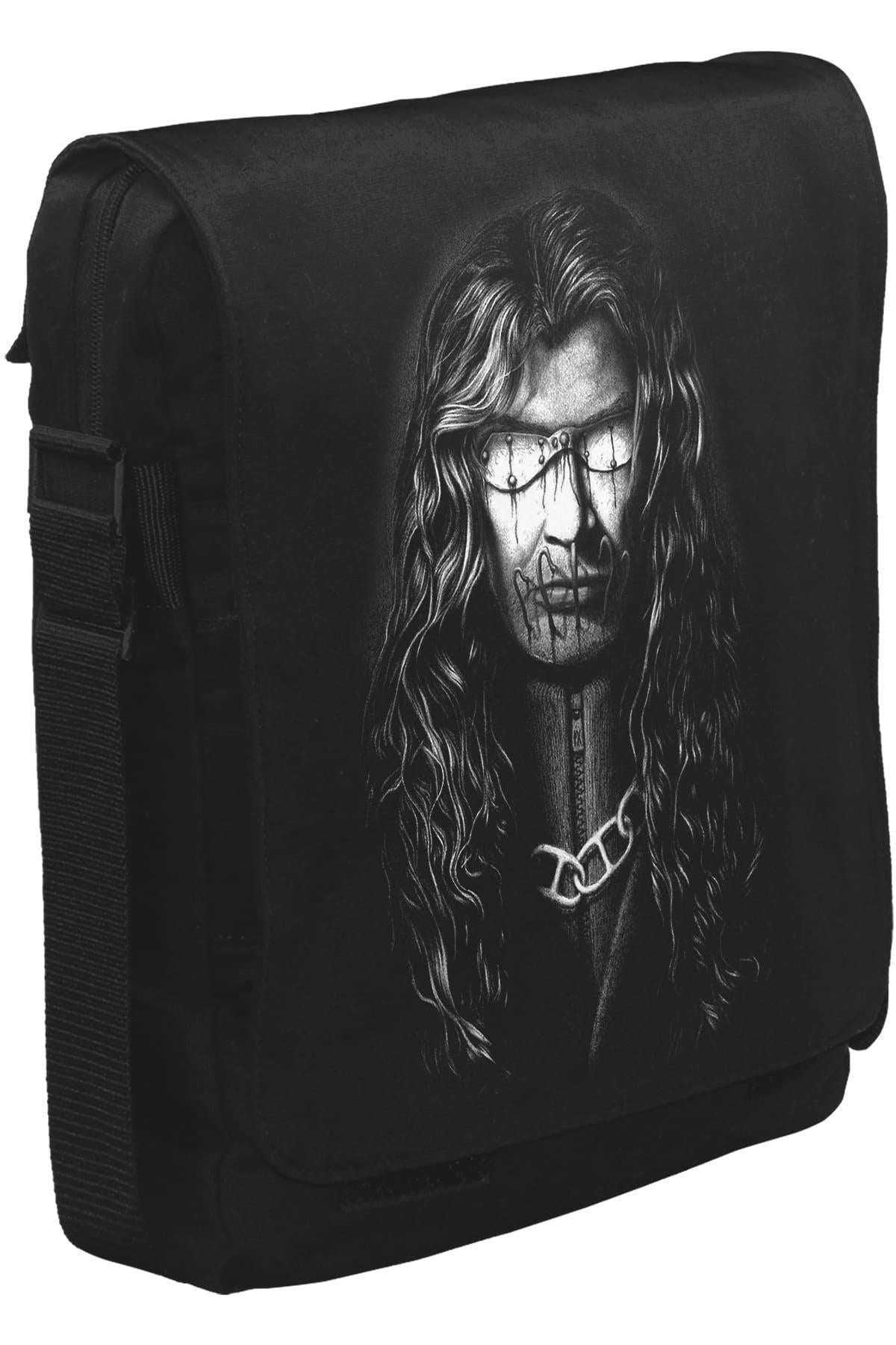 Megadeth - Dave Mustaine Unisex Siyah Postacı Çanta