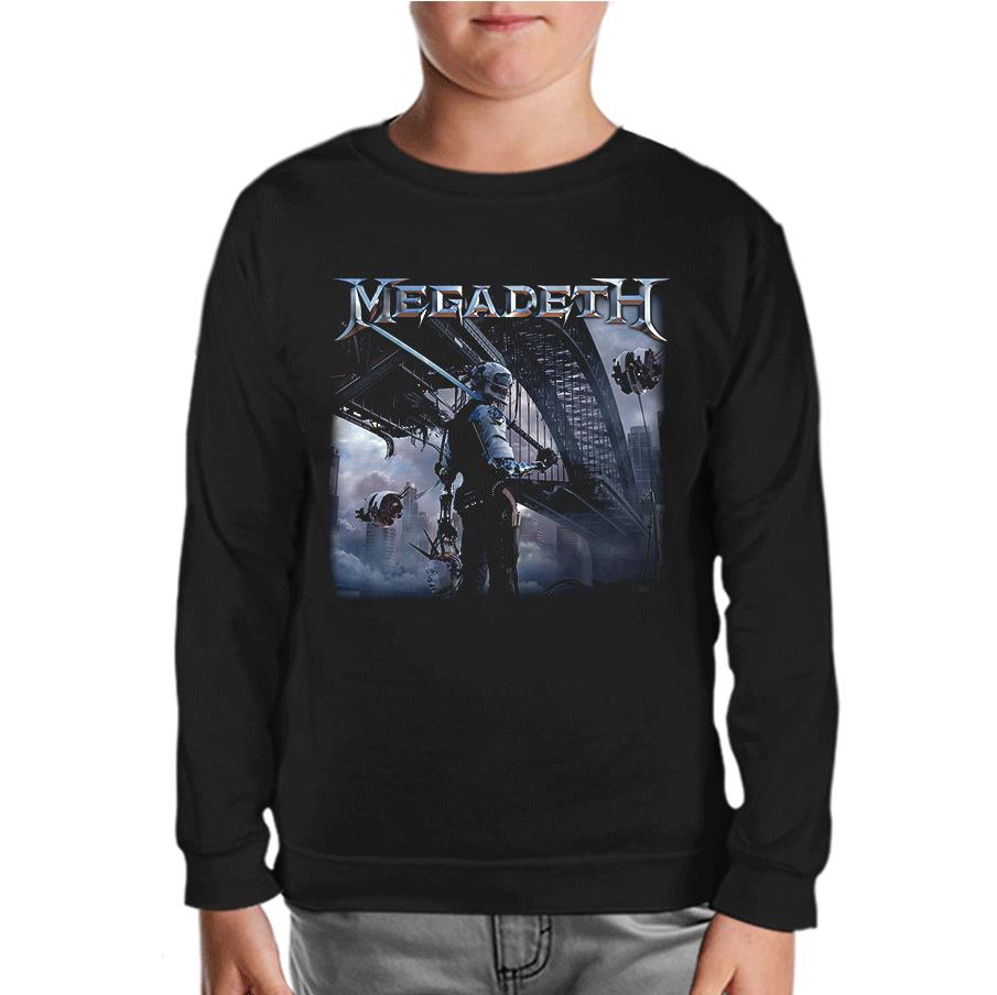 Megadeth - Dystopia Black Kids Sweatshirt