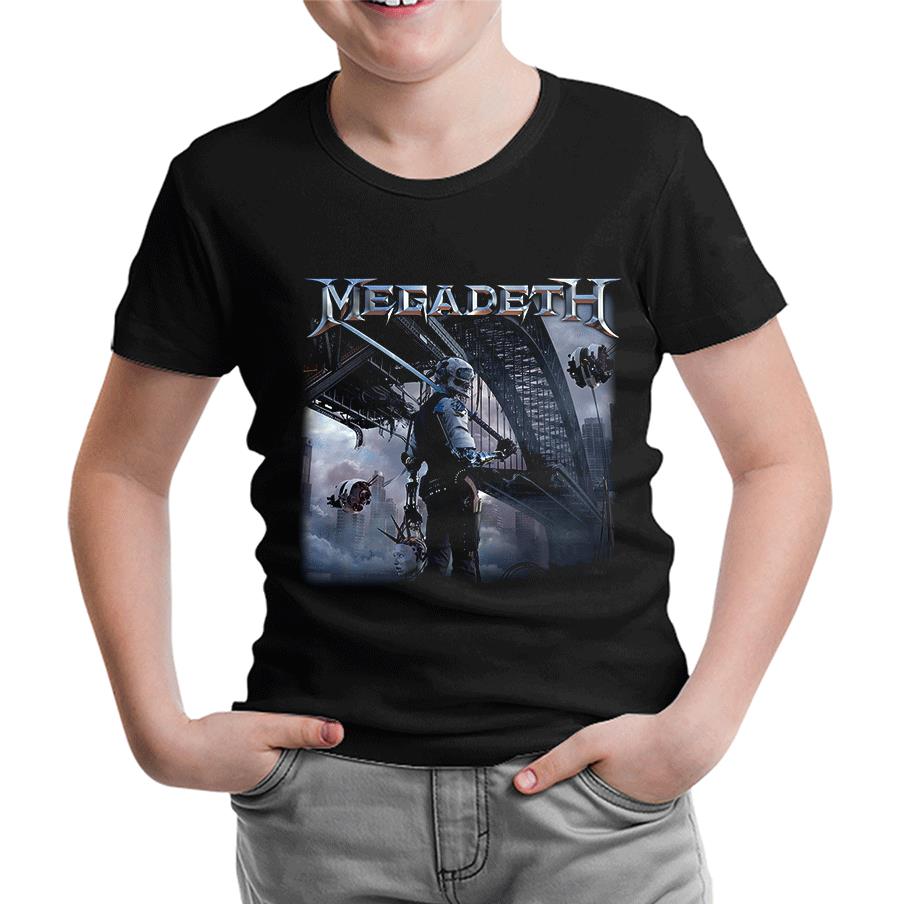 Megadeth - Dystopia Siyah Çocuk Tshirt