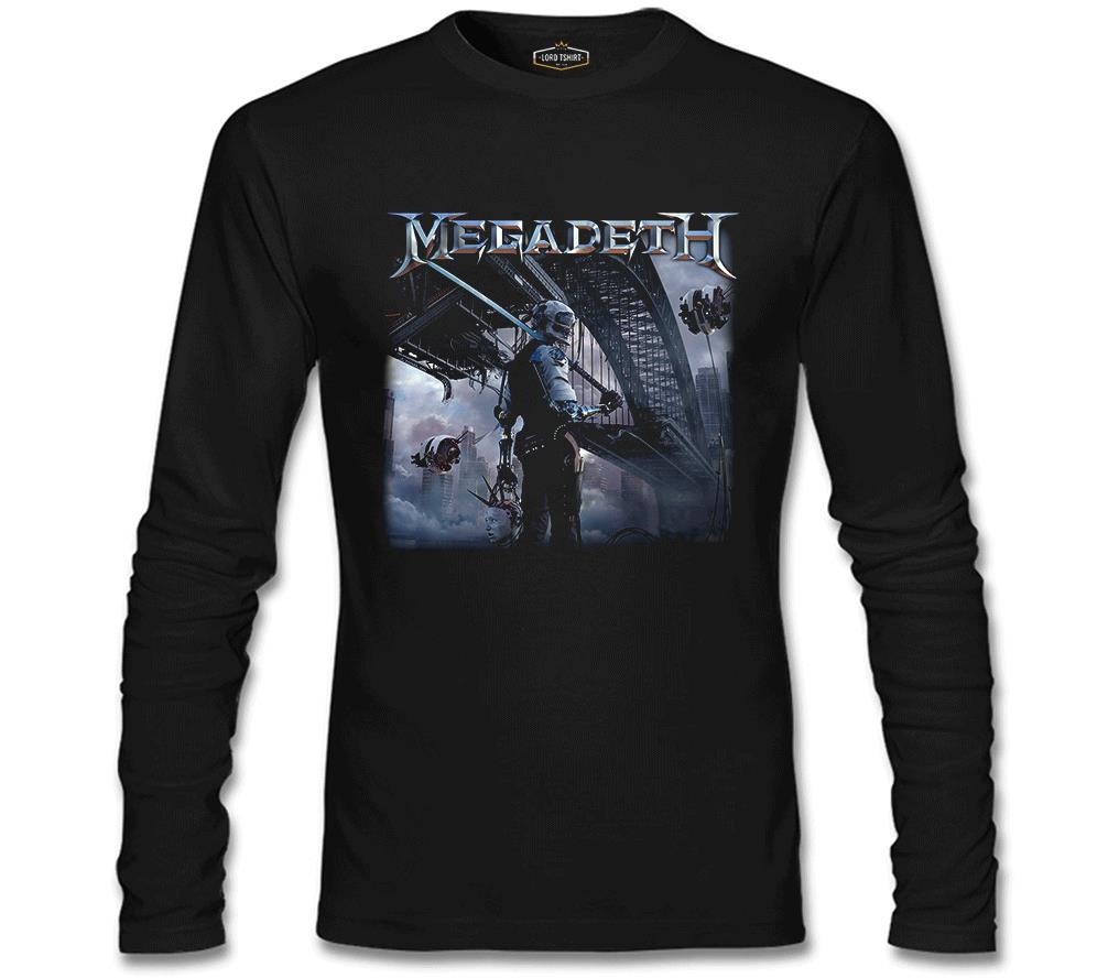 Megadeth - Dystopia Siyah Erkek Sweatshirt