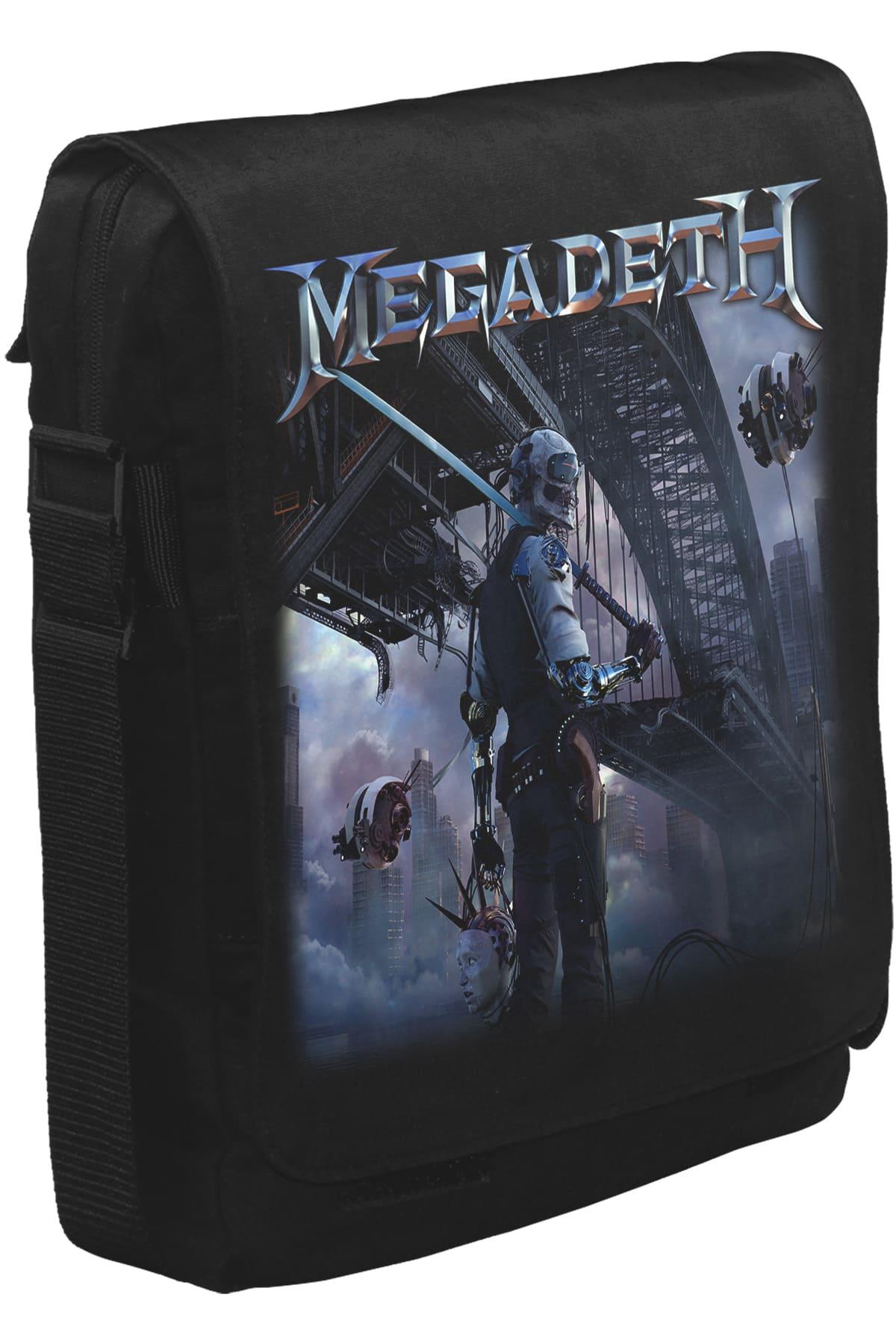 Megadeth - Dystopia Unisex Siyah Postacı Çanta