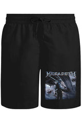 Megadeth - Dystopia Unisex Siyah Şort