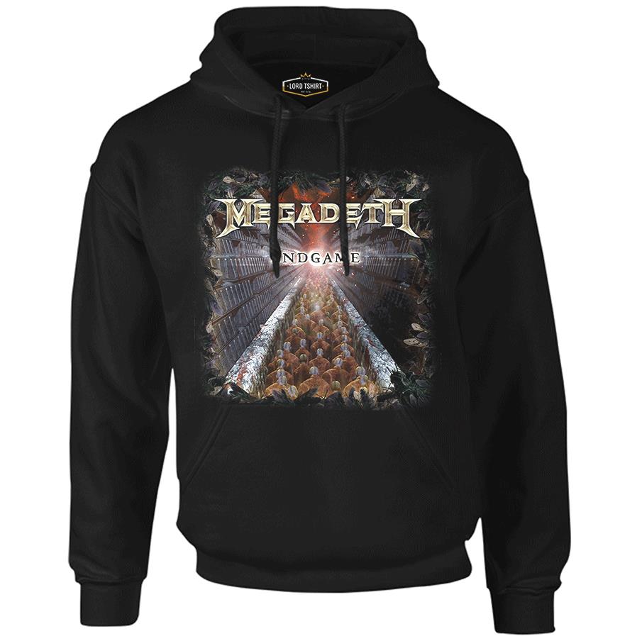 Megadeth - End Game Black Men's Zipperless Hoodie