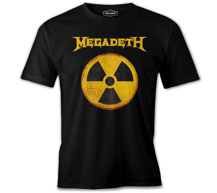 Megadeth - Nuclear Radioactive Siyah Erkek Tshirt