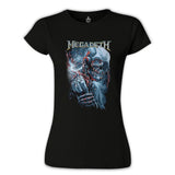 Megadeth Siyah Kadın Tshirt