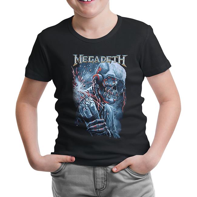 Megadeth Black Kids Tshirt