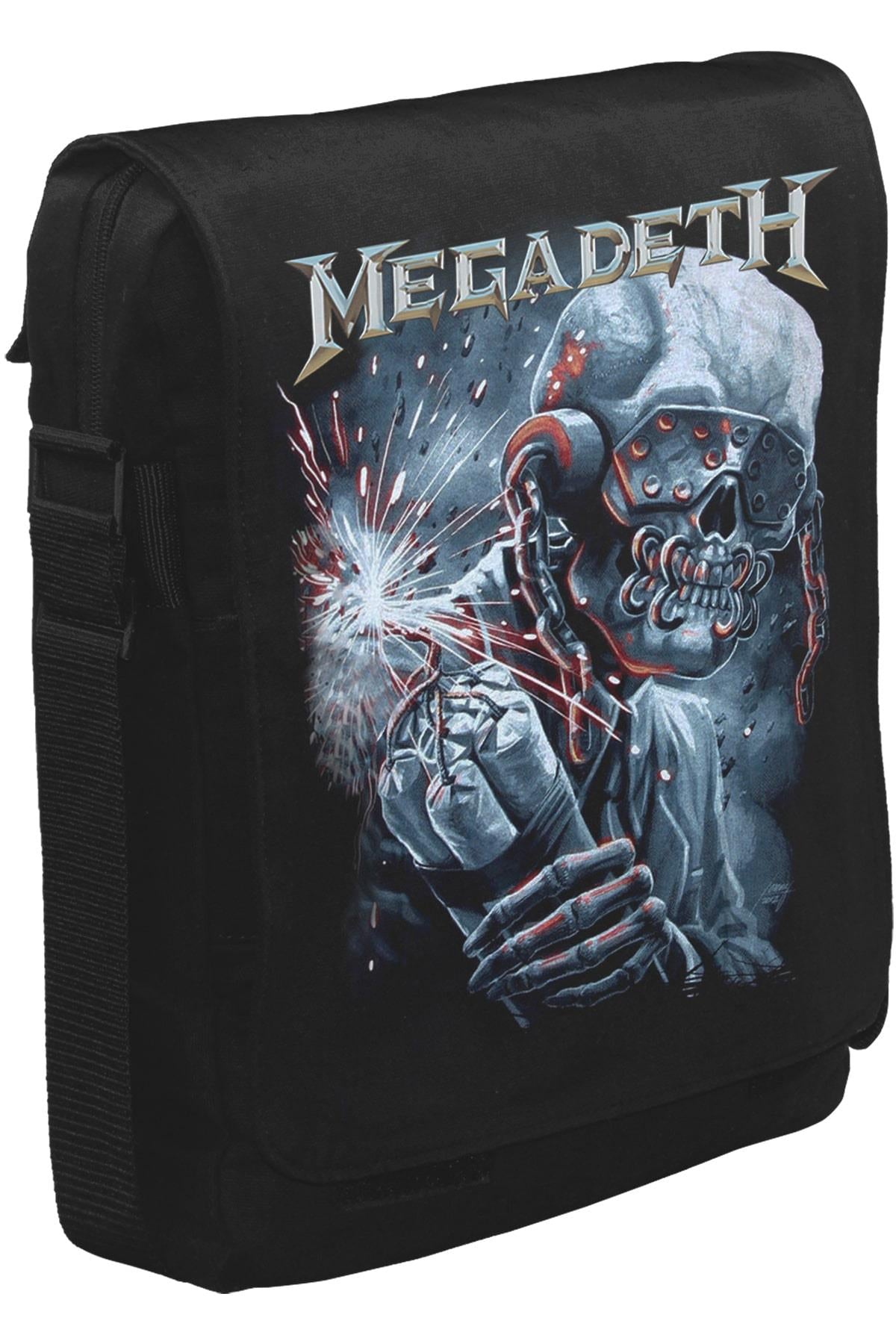 Megadeth Unisex Siyah Postacı Çanta