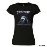 Megadeth - Vic 1 Siyah Kadın Tshirt