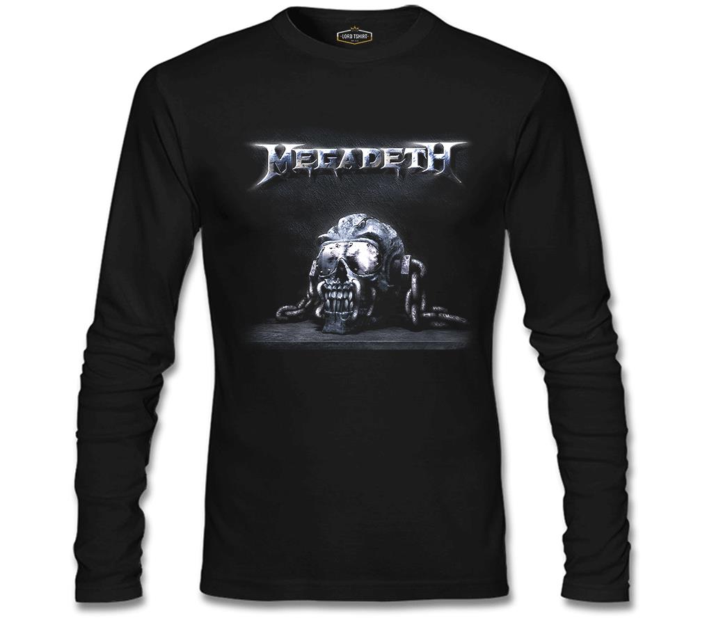 Megadeth - Vic 1 Siyah Erkek Sweatshirt