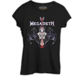 Megadeth - Vic 2 Siyah Kadın Tshirt
