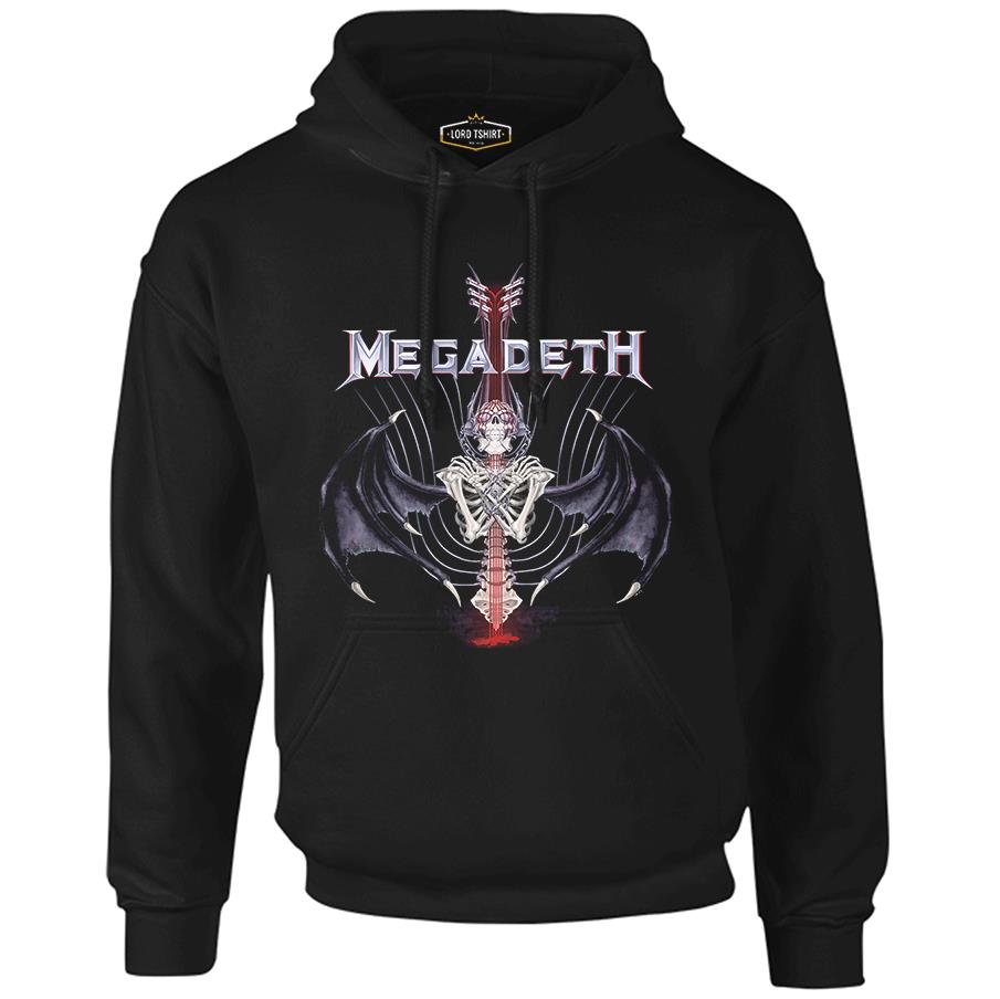 Megadeth - Vic 2 Black Men's Zipperless Hoodie