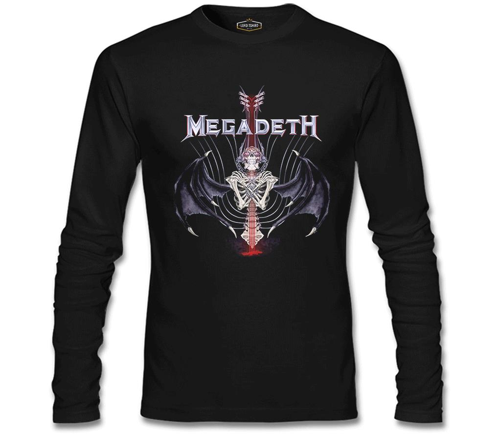 Megadeth - Vic 2 Siyah Erkek Sweatshirt