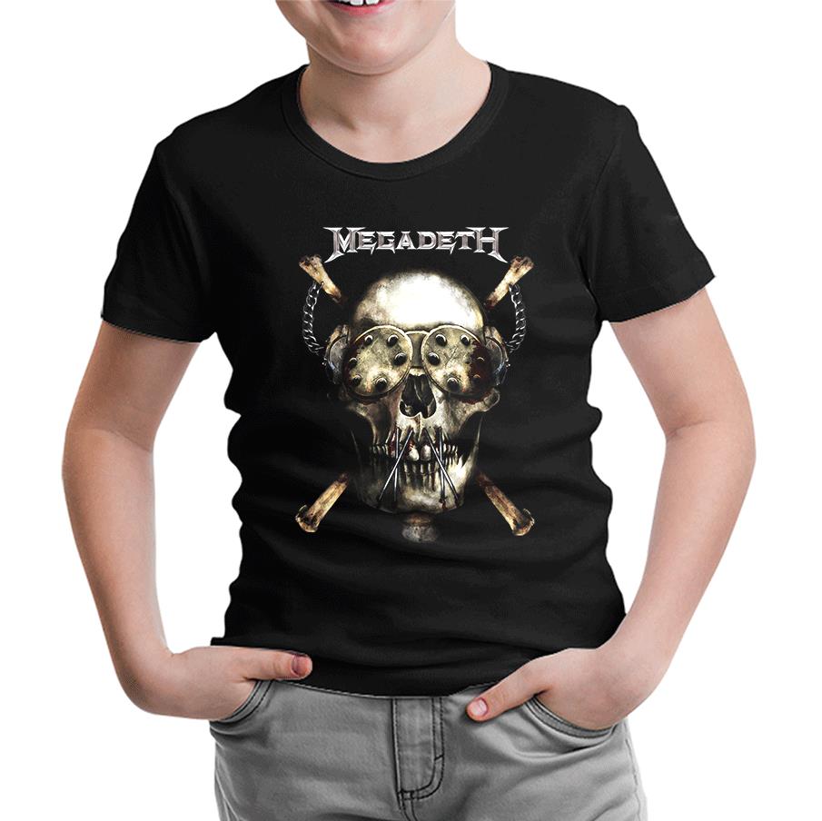 Megadeth - Vic 3 Siyah Çocuk Tshirt