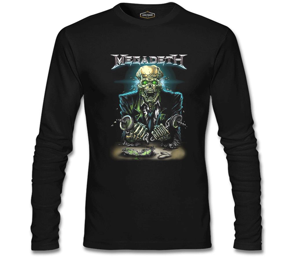 Megadeth - Vic 4 Siyah Erkek Sweatshirt