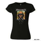 Megadeth - Vic 5 Siyah Kadın Tshirt