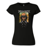 Megadeth - Vic 5 Siyah Kadın Tshirt