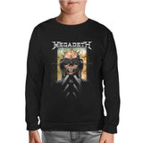 Megadeth - Vic 5 Black Kids Sweatshirt