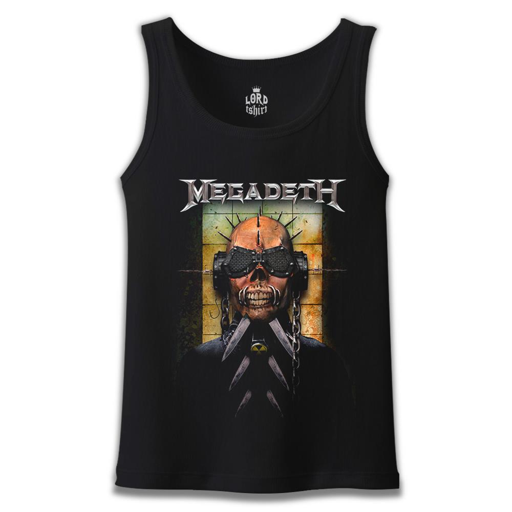 Megadeth - Vic 5 Siyah Erkek Atlet