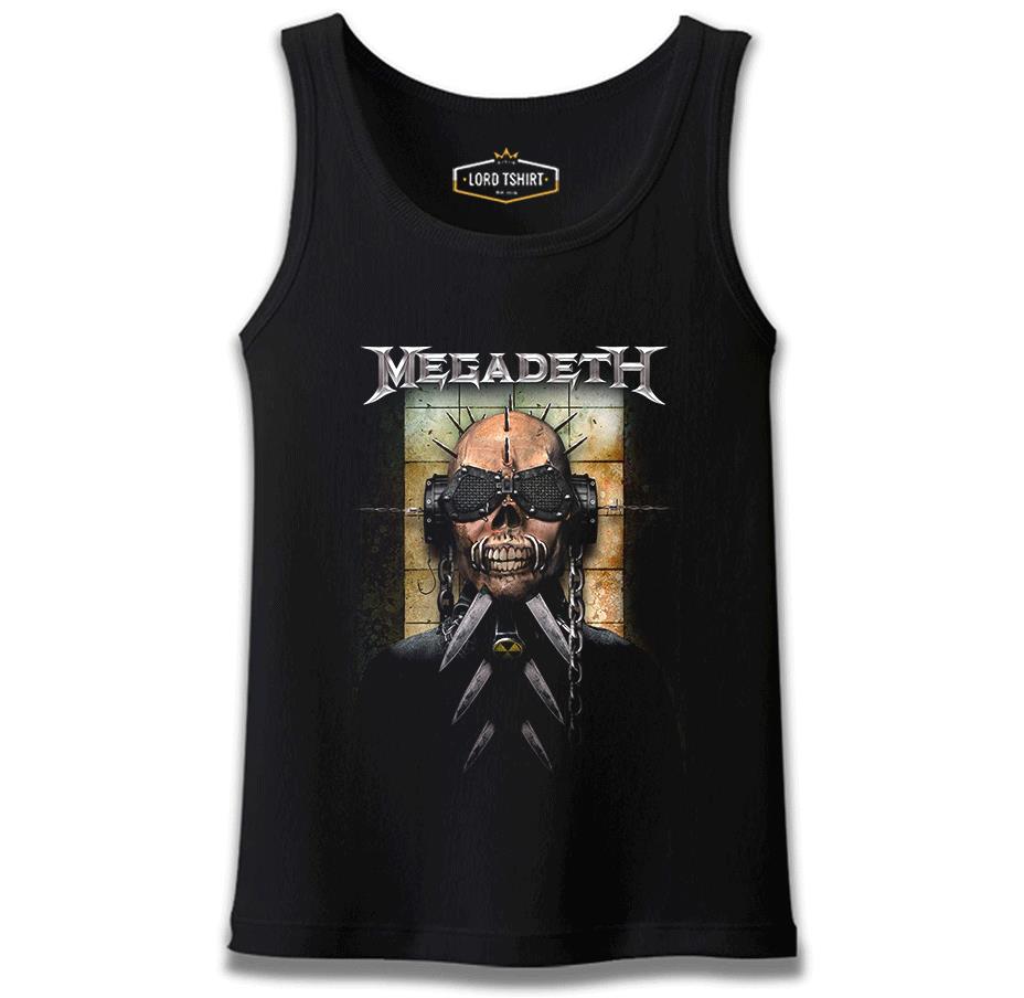 Megadeth - Vic 5 Siyah Erkek Atlet