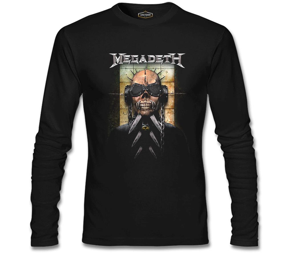 Megadeth - Vic 5 Siyah Erkek Sweatshirt