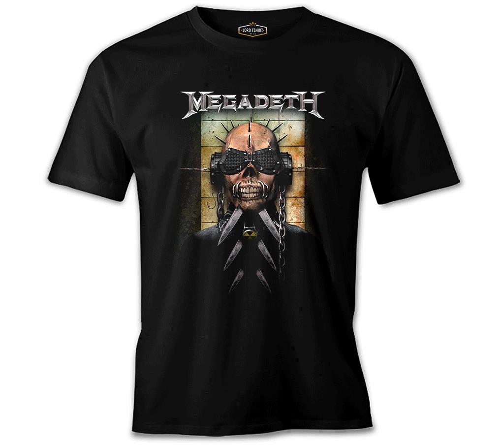 Megadeth - Vic 5 Siyah Erkek Tshirt