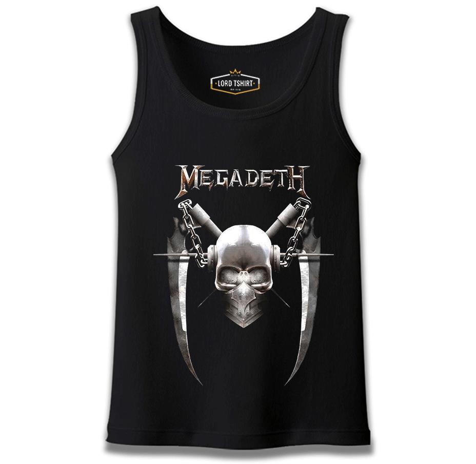 Megadeth - Vic 6 Siyah Erkek Atlet