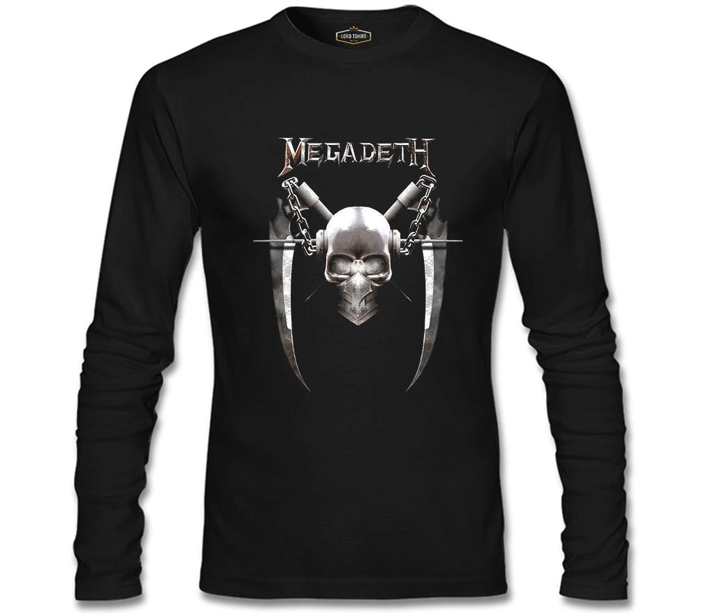 Megadeth - Vic 6 Siyah Erkek Sweatshirt