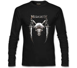 Megadeth - Vic 6 Siyah Erkek Sweatshirt