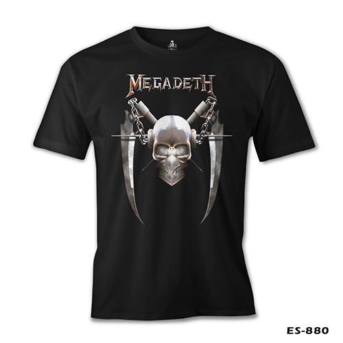 Megadeth - Vic 6 Siyah Erkek Tshirt