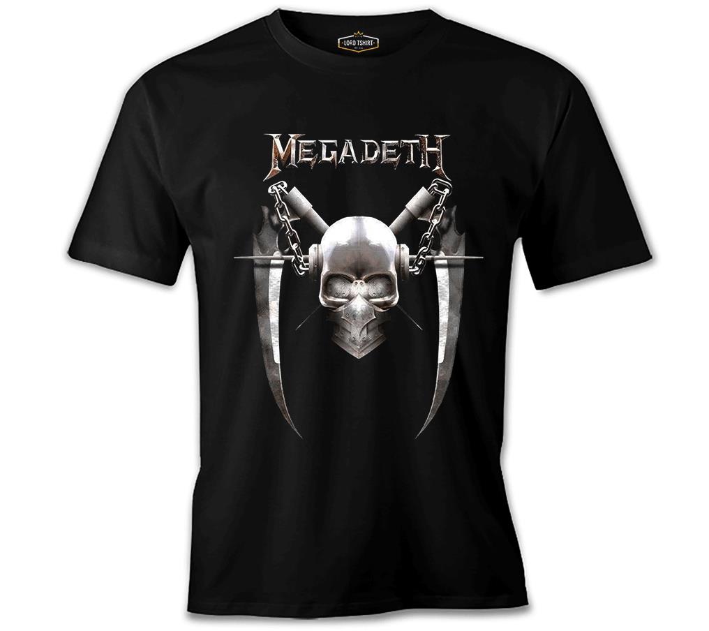 Megadeth - Vic 6 Siyah Erkek Tshirt