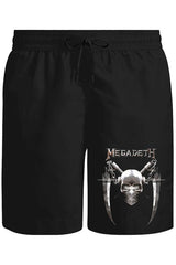 Megadeth - Vic 6 Unisex Black Shorts 
