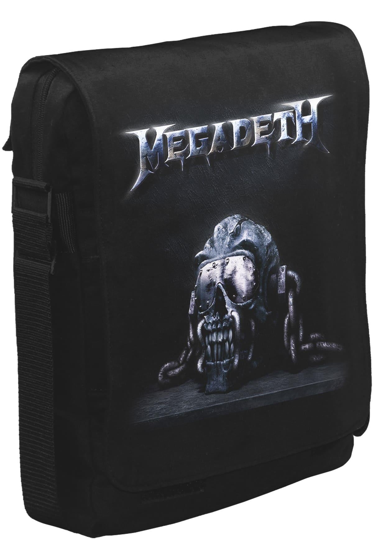 Megadeth - Vic I Unisex Siyah Postacı Çanta