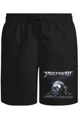 Megadeth - Vic I Unisex Siyah Şort