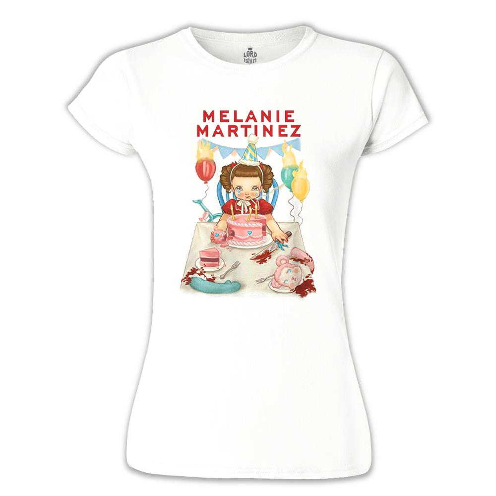 Melanie Martinez - Party Beyaz Kadın Tshirt