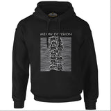 Meow Division Black Men's Zipperless Hoodie