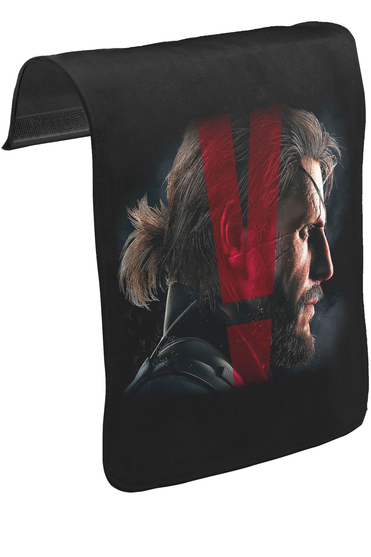 Metal Gear Solid V - The Phantom Pain Unisex Black Snap-On Messenger Bag Cover CK-1012 