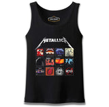 Metallica - Album Covers Siyah Erkek Atlet