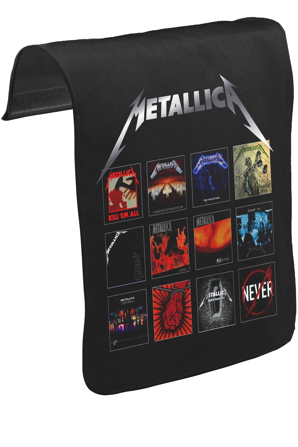 Metallica - Album Covers Unisex Black Removable Messenger Bag Cover CK-325 
