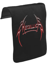 Metallica - All Metal Logo Unisex Siyah Tak-Çıkar Postacı Çanta Kapağı CK-1332