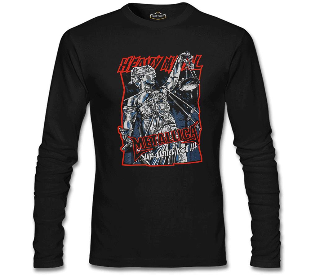 Metallica - And Justice For All Siyah Erkek Sweatshirt